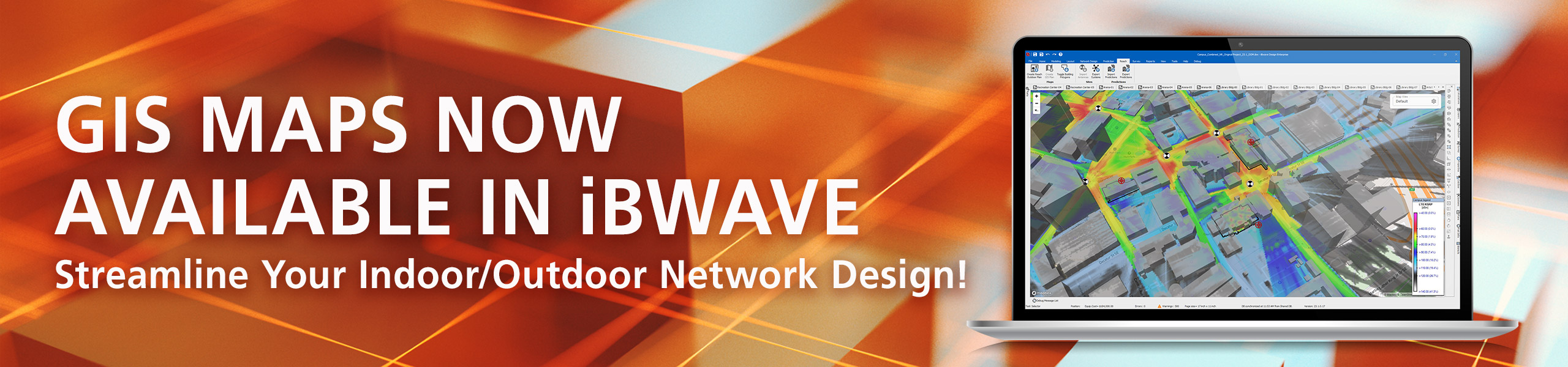 GIS Maps now available in iBwave Design